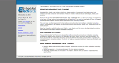 Desktop Screenshot of embeddedtechtrends.com
